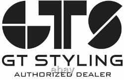 Fits 19-24 Silverado Sierra Crew Cab GTS Smoke Side Window Deflectors 4pc 85541