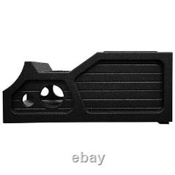 Fits 2007-2013 Chevy Silverado Gmc Sierra Crew Cab 12 Center Console Ported Box