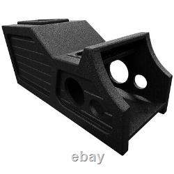 Fits 2007-2013 Chevy Silverado Gmc Sierra Crew Cab 12 Center Console Ported Box