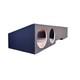 Fits 2007-2013 Chevy Silverado/gmc Sierra Crew Cab Dual 8 Ported Sub Box
