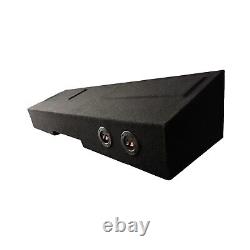 Fits 2007-2013 Chevy Silverado/Gmc Sierra Crew Cab Dual 8 Ported Sub Box