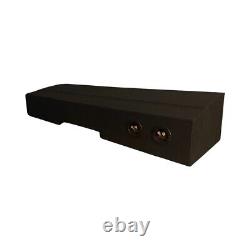 Fits 2007-2013 Chevy Silverado/Gmc Sierra Crew Cab Quad 8 Ported Sub Box
