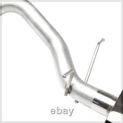 Fits 2007-2013 Silverado/Sierra 1500CREWithEXT CAB 4 ROLLED TIPCatback Exhaust