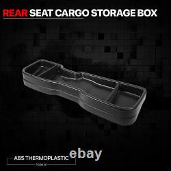 Fits 2014-2019 Silverado/Sierra Crew Cab Under Seat Rear Cargo Storage Box Kit