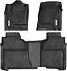 Floor Mats Compatible With 2014-2018 Chevy Silverado/gmc Sierra 1500 Crew Cab, 2