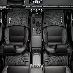 Floor Mats Compatible with 2014-2018 Chevy Silverado/Gmc Sierra 1500 Crew Cab, 2