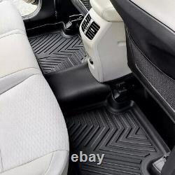 Floor Mats Compatible with 2014-2018 Chevy Silverado/Gmc Sierra 1500 Crew Cab, 2
