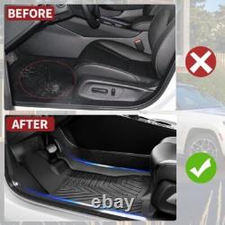 Floor Mats Compatible with 2014-2018 Silverado/Sierra 1500, 2015-2019 2500HD/350