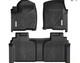 Floor Mats For 2019-2025 Chevy Silverado Gmc Sierra 1500 2500hd 3500hd Crew Cab