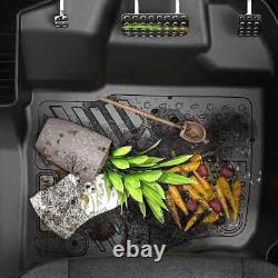 Floor Mats for 2019-2025 Chevy Silverado GMC Sierra 1500 2500HD 3500HD Crew Cab