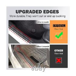 Floor Mats for 2020-2025 Chevy Silverado/GMC Sierra 1500/2500HD/3500HD Crew C