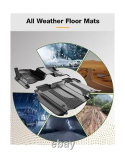 Floor Mats for 2020-2025 Chevy Silverado/GMC Sierra 1500/2500HD/3500HD Crew C