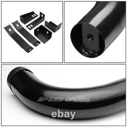 For 00-19 Silverado Sierra Crew Cab Black 3 Side Step Nerf Bar Running Board