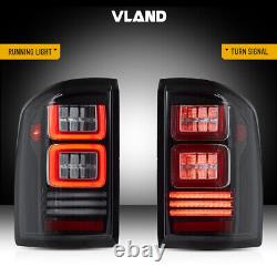 For 07-13 Chevrolet Silverado 1500 2500 3500 LED Tail Lights Clear Lens A Pair