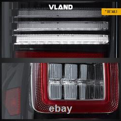 For 07-13 Chevrolet Silverado 1500 2500 3500 LED Tail Lights Clear Lens A Pair