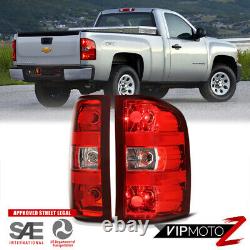 For 07-13 Chevy Silverado 1500 2500 3500 Tail Brake Lamp Left+Right