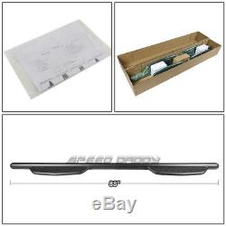 For 07-17 Silverado/sierra Crew Cab 3 Matte Black Step Bar Nerf Running Boards