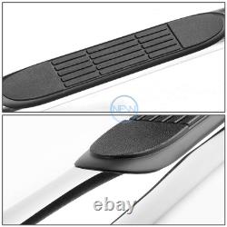 For 07-19 Silverado Sierra Crew Cab 3 Chrome Side Step Nerf Bar Running Boards