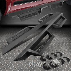 For 07-19 Silverado Sierra Crew Cab Pair 2.75 Side Step Running Board Nerf Bar