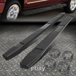 For 07-19 Silverado Sierra Crew Cab Pair 6 Aluminum Side Step Bar Running Board