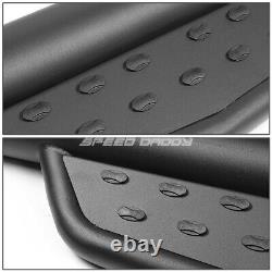 For 07-19 Silverado/sierra Crew Cab 3 Matte Black Step Bar Nerf Running Boards