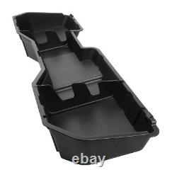 For 14-19 Silverado Sierra Crew Cab Rear Under Seat Storage Bin Tool Box Case