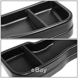 For 14-19 Silverado Sierra Crew Cab Rear Under Seat Storage Box Organizer Case