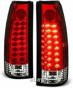 For 1988-1998 Chevy Silverado Suburban Tahoe Sierra C10 LED tail brake lights