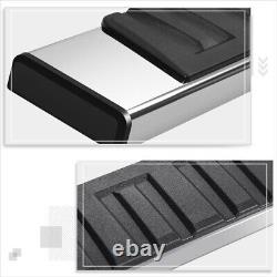 For 19-24 Silverado/Sierra Crew Cab 6.75 Side Step Nerf Bar Running Boards