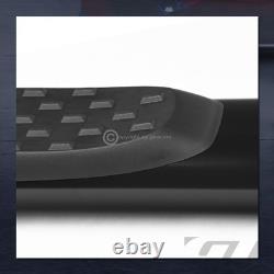 For 2001-2014 Silverado/Sierra Crew Cab 5 Oval Black Side Step Nerf Bars Boards