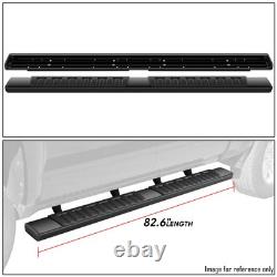 For 2007-2019 Silverado/Sierra 1500 2500 3500 Crew Cab Step Bar Running Boards