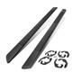 For 2007-2019 Silverado Sierra Crew Cab 5 Black Coated Step Bar Running Boards