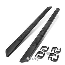 For 2019-2021 Silverado Sierra Crew Cab Black 5 OD Step Nerf Bar Running Boards