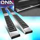 For 2019-2024 Silverado/sierra Crew Cab 6.75 Flat Side Step Bar Running Boards