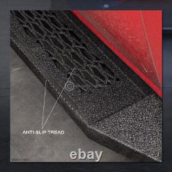 For 2019-2024 Silverado/Sierra Crew Cab 7 Textured Black Modular Running Boards