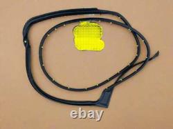 For 2019-2025 Silverado Sierra Crew Cab Passenger Rear Door Weatherstrip Genuine