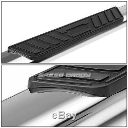 For 99-14 Gmc Sierra Crew Cab 5 Chrome Oval Side Step Nerf Bar Running Board