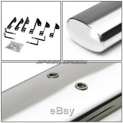 For 99-14 Gmc Sierra Crew Cab 5 Chrome Oval Side Step Nerf Bar Running Board