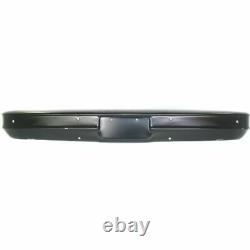 For Chevrolet C10 75-80, Front Bumper, Painted Black, Steel