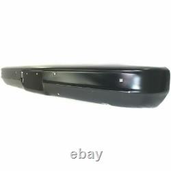 For Chevrolet C10 75-80, Front Bumper, Painted Black, Steel
