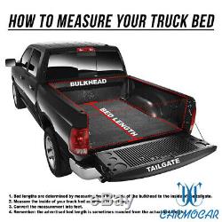 For Silverado 14-18 Sierra 6.5ft Roll-Up Tonneau Cover Fleetside Truck Short Bed