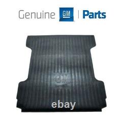 For Silverado Sierra 5' 8 Crew Cab Rubber Bed Mat 17803370 with GM Logo Genuine
