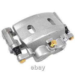 Front Brake Calipers with Bracket Pair 2 for Chevy Silverado 1500 GMC Sierra 1500