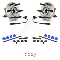 Front Hub Bearing Assembly & Link Kit For Chevrolet Silverado 1500 GMC Sierra XL