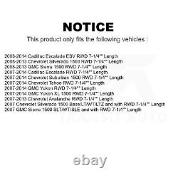 Front Hub Bearing Assembly & Link Kit For Chevrolet Silverado 1500 GMC Sierra XL