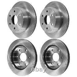 Front & Rear Brake Disc Rotors for Chevy Yukon Suburban Avalanche GMC Chevrolet