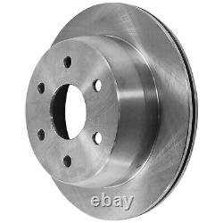 Front & Rear Brake Disc Rotors for Chevy Yukon Suburban Avalanche GMC Chevrolet