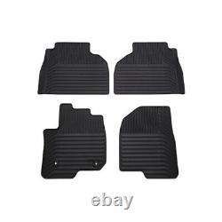 GM OEM 2019-2023 Sierra Silverado Crew Cab Front Rear All Weather Floor Mats