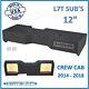 Gmc Sierra Crew Cab 2014- 2018 For Kicker L7t 12 Dual Sub Box Ground-shaker