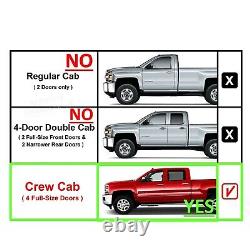 Gmc Sierra Crew Cab 2014- 2018 For Kicker L7T 12 Dual Sub Box Ground-Shaker